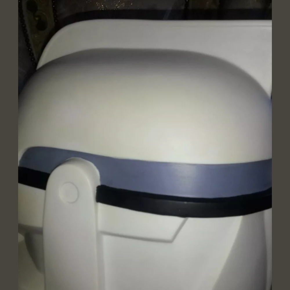 NW STAR WARS CLONE TROOPER HELMET collector's edition 2002 - Picture 7 of 8